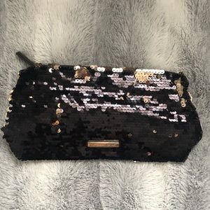 Victoria’s Secret Sequenced Zip Makeup Bag *NEW*